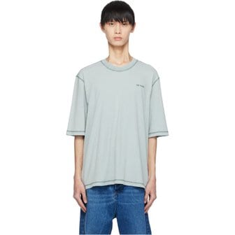 아미 블루 페이드 아웃 티셔츠 UTS016.JE0051 AQUAMARINE/468