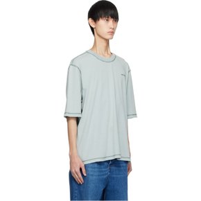 블루 페이드 아웃 티셔츠 UTS016.JE0051 AQUAMARINE/468