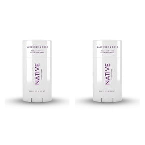 [해외직구]네이티브 데오드란트 라벤더 로즈 75g 2팩/ Native Deodorant Lavender Rose 2.65oz