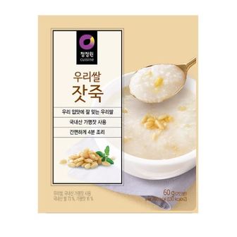 청정원 우리쌀 잣죽60g