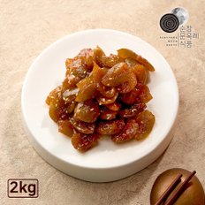 100% 국내산 고추장 매실장아찌 2kg 밀폐용기 순창문옥례식품