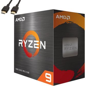  미국 AMD 라이젠 Ryzen 9 5900X 12 Cores 24 Threads 3.7GHz 64MB Unlocked Desktop Gaming Proc