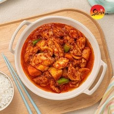 바이올푸드 유가네 닭볶음탕 2인분(닭다리살 2팩 + 닭볶음탕 양념 2팩)