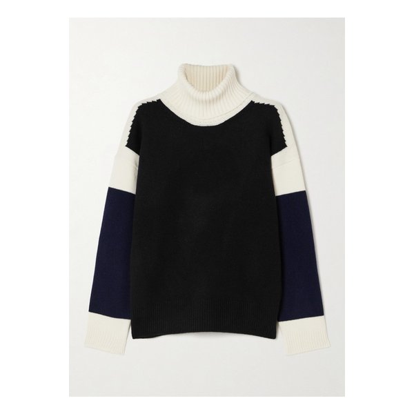 아즈텍 마운틴 바이엘 컬러블록 울 블렌드 스웨터 1647597343766910