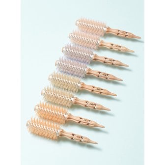 HAUM 하움 앞머리롤빗 1.5호 열판 드라이 볼륨 돈모 미니 브러시