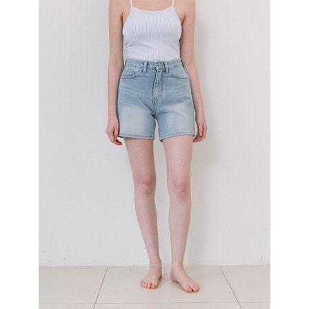 라미네즈 LM29 Kitten Denim Shorts - Blue