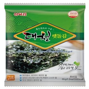 삼육 대천햇돌김 11매 전장김 55g(전장11매) x 20봉