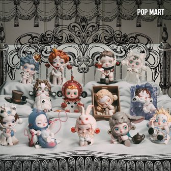POP MART [팝마트코리아 공식] 스컬판다 피규어 - 원더랜드 시리즈(박스)