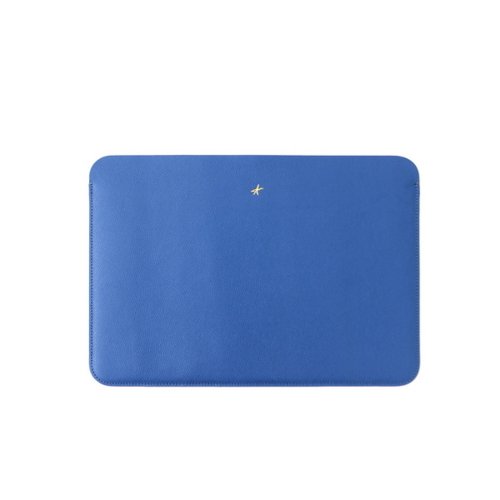 맥북프로 신형 터치바 Macbook Pro 맥북 13형 가죽 파우치(로얄포카리블루) 상품이미지 1