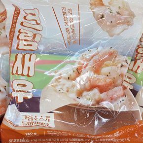 크림새우 760g 아이스박스포장