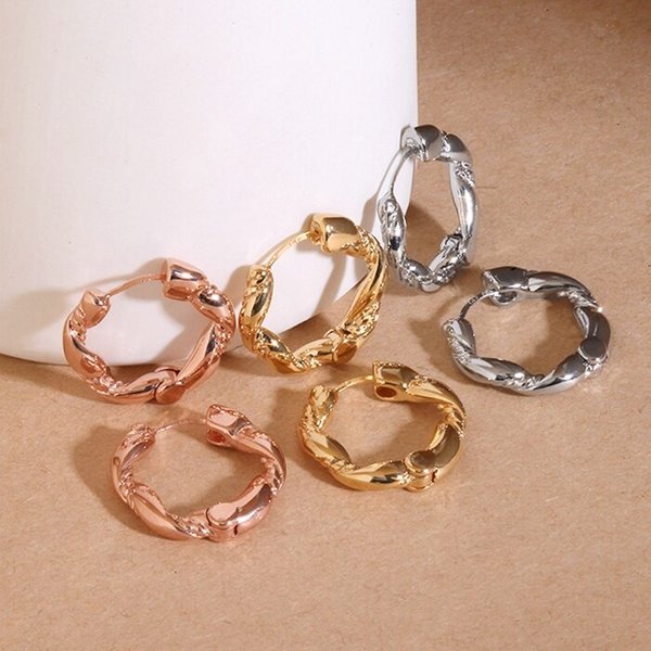 14k 모코 원터치 링 귀걸이 A00542