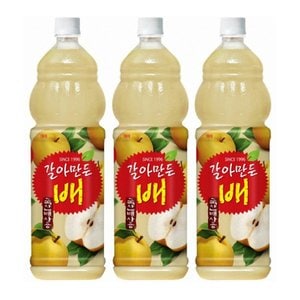  해태음료 갈아만든배 1.5L 6펫