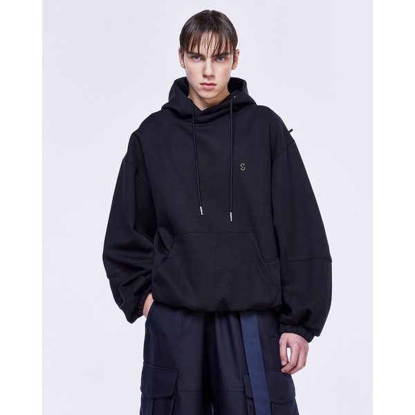 [파주점] 옴므 시그니처 오리진 파리 코쿤 후드 SH2TS208BK