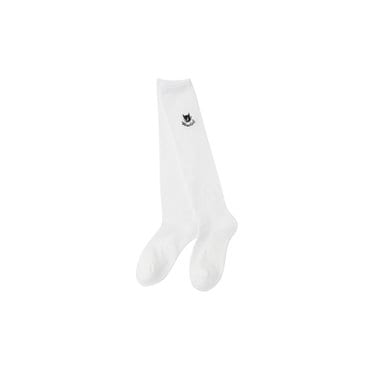 왁 Women Knee Socks_WGLCX24115WHX