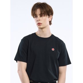 Basic Clover Wappen Daily T-Shirt_Black