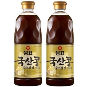 샘표 국산콩간장 860ml 2팩