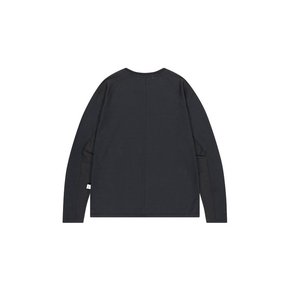 ESSENTIAL LONG BASIC TEE [BLACK]