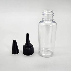 공병 소분용기 블랙 30ml 소분공병 원형 뾰족캡