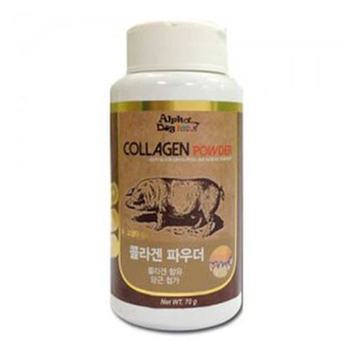 Alpha Dog 콜라겐 파우더 70g - 피부질환예방 (pdc)