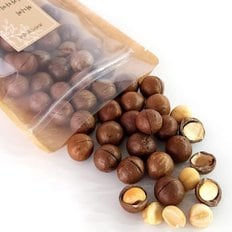  허니비 아침에 구운 마카다미아 까먹는 베트남 껍질 통마카다미아 300g