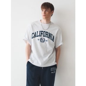 California Letter Short Sleeve T-shirt WHRAE2324U