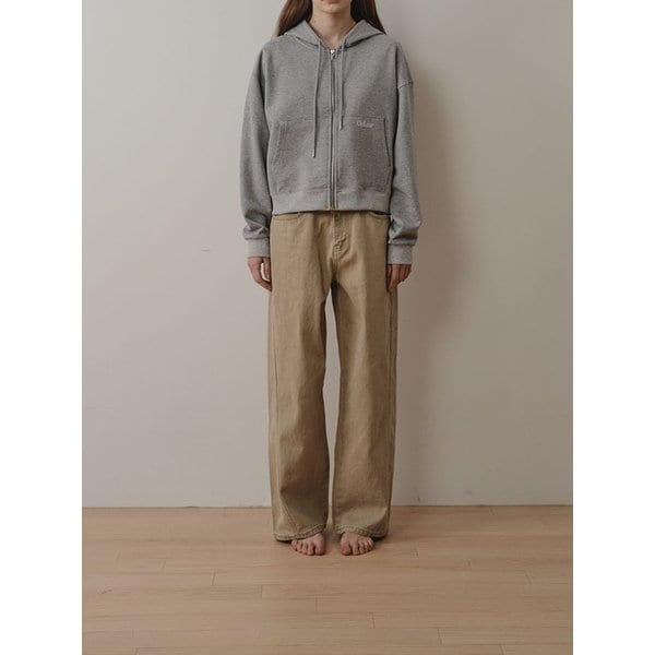 OLSW06 Curved Wide Denim _Beige