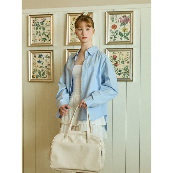 BASIC OVER SHIRT_SKY BLUE