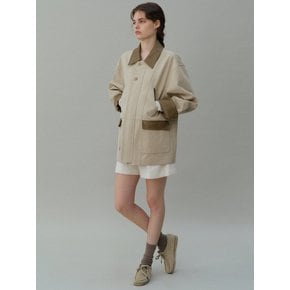 Double hunting jacket (beige)