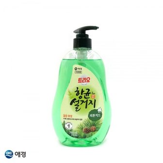 오너클랜 트리오 설거지 피톤치드 주방세제 750mL 용기 1EA