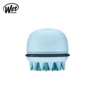 웻브러쉬 wet brush 스칼프 샴푸브러쉬 블루 헤어브러쉬 드라이 빗 극손상모 헤어 스케일링 두피 마사지