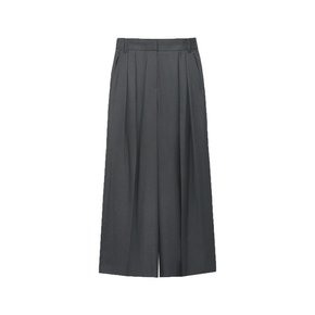 Double Pintuck Wide  Slacks