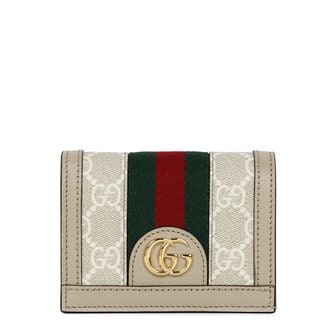 구찌 [부산점] 25FW 베이지 화이트 GG 오피디아 카드 반지갑 523155 UULAG 9682