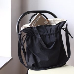 텐바이텐 지세미 에코백 블랙 / 숄더백 쇼퍼백 크로스백 가방