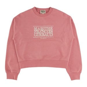 마리떼 W CLASSIC LOGO CROP SWEATSHIRT MFG44CSW113-PNK