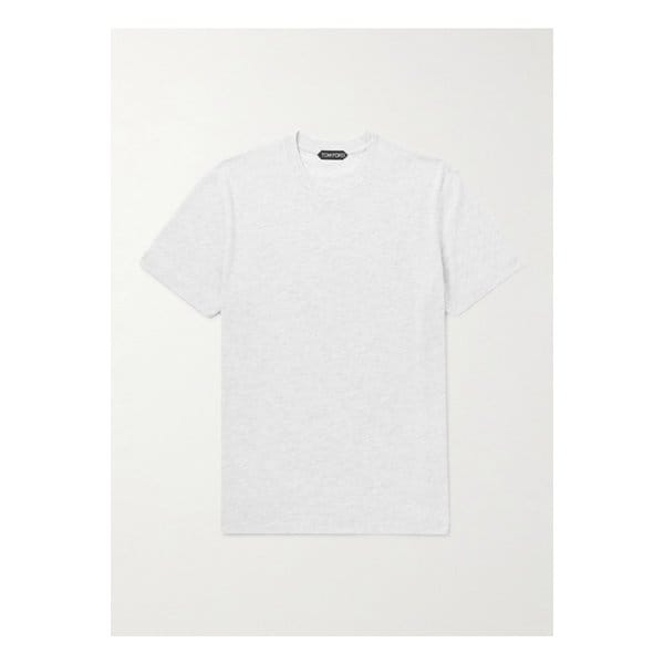 코튼 블렌드 저지 티셔츠 46376663162880850