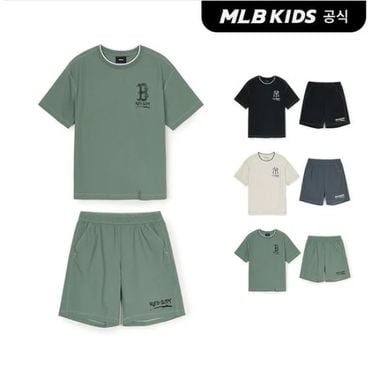 MLB키즈 (백화점 공식)25SS 아웃도어 스트릿 티셔츠세트 (3color) 7AS1B0153