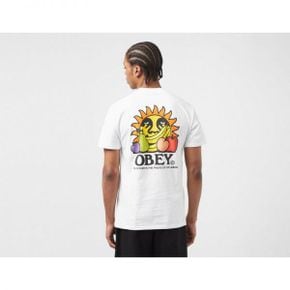 Obey 더 Fruits 오브 Our Labor 티셔츠 반팔티 - 화이트 9466283