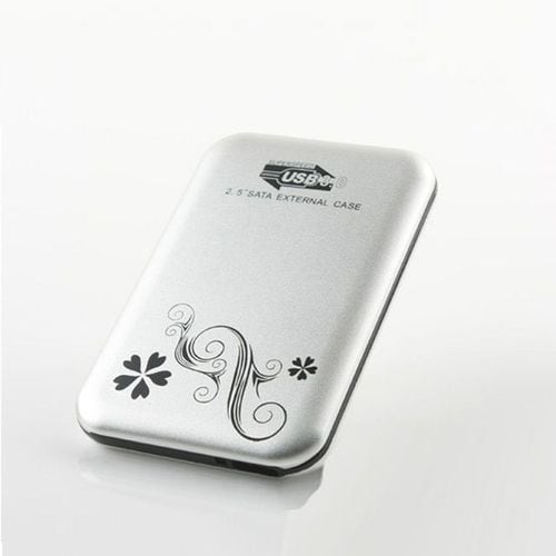 USB 외장 케이스 SATA HDD Silver 2.5 3.0