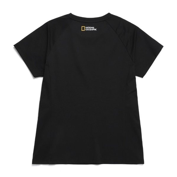 [여주점] N242WTS410 여성 쿨맥스 스몰로고 반팔 티셔츠 카본블랙