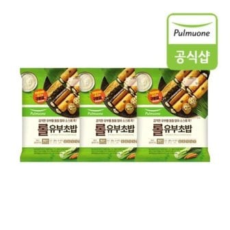 풀무원 [G][풀무원] 롤유부초밥 280g 3개(9인)