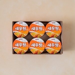 농심 새우탕 컵면 (67g6입)
