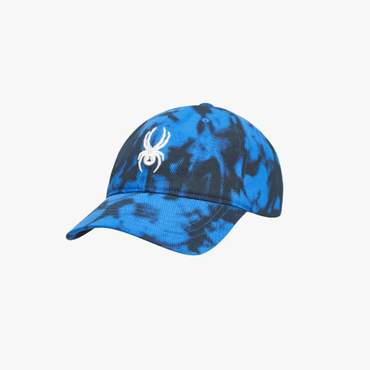 스파이더 공용 로고 엠브로이더리 볼캡 SPHPANCA304UBLU