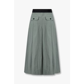 [지컷25S/S]백 밴딩 나일론 퀼로트 팬츠(7255230104)