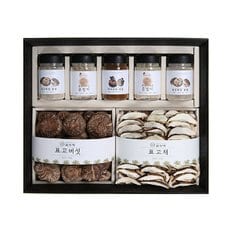 표고 건강버섯 혼합 선물세트 800g [표고+표고채+표고,차가분말+꽃송이혼합미]