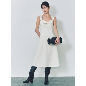 Ariana / Ribbon Point Sleeveless Dress(2color)