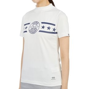 골프웨어 모크넥 여성 반팔티셔츠 HCW 2A AA02 WHITE