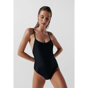 3664336 KARL LAGERFELD ELONGATED LOGO SWIMSUIT - Swimsuit black 58047645