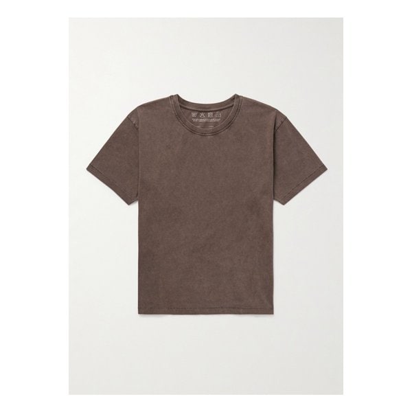 엠에프펜 뉴 가먼트 다이드 브러시드 코튼 저지 티셔츠 46376663162868330