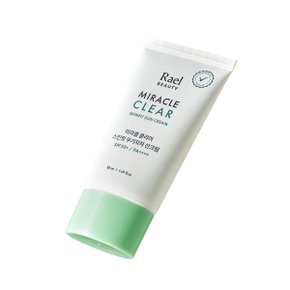 라엘뷰티 미라클 클리어 스킨핏 무기자차 선크림 50ml (SPF+,PA++++)