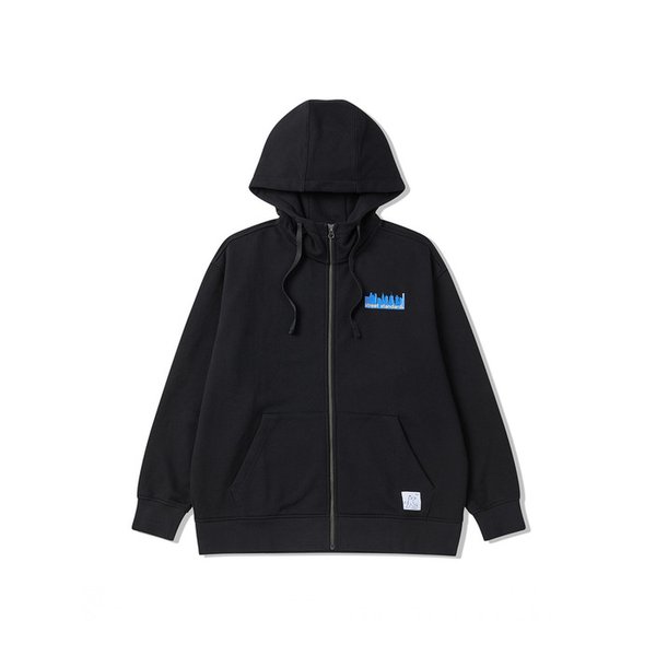 뉴욕시티 후드집업 블랙